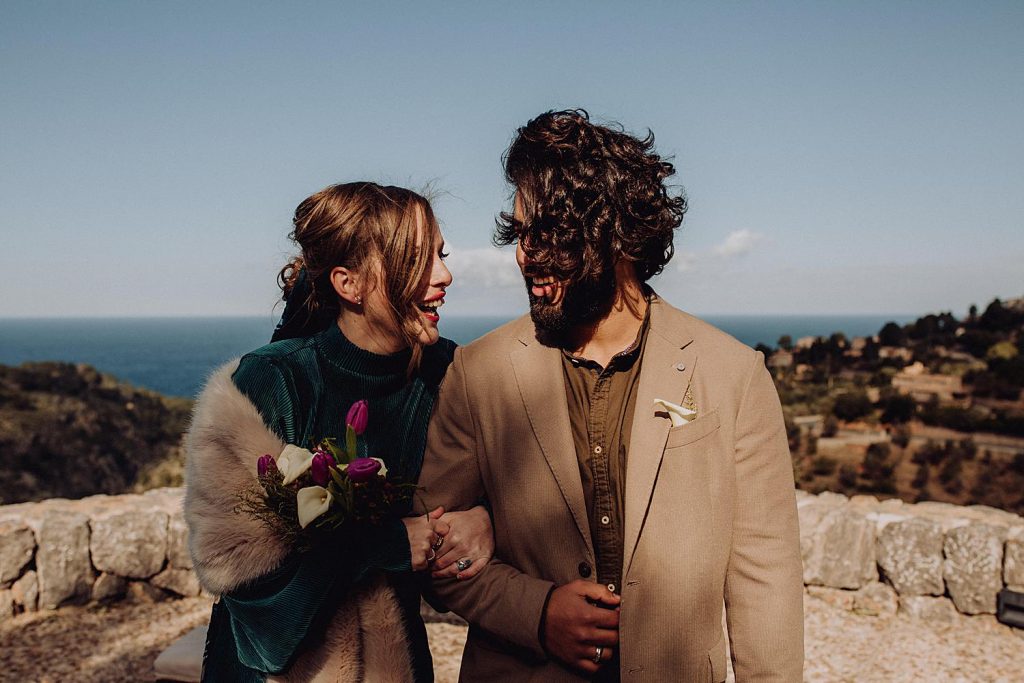Winter wedding in Deia Mallorca - Emma Fenton Photography